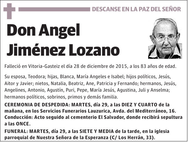 Angel JimÃ©nez Lozano