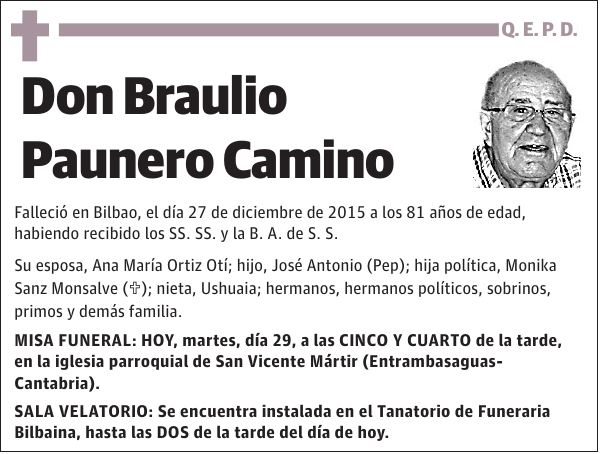 Braulio Paunero Camino