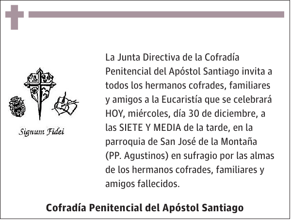 Cofradía Penitencial del Apóstol Santiago