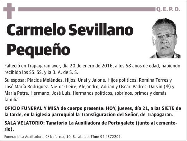 Carmelo Sevillano Pequeño