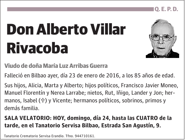 Alberto Villar Rivacoba