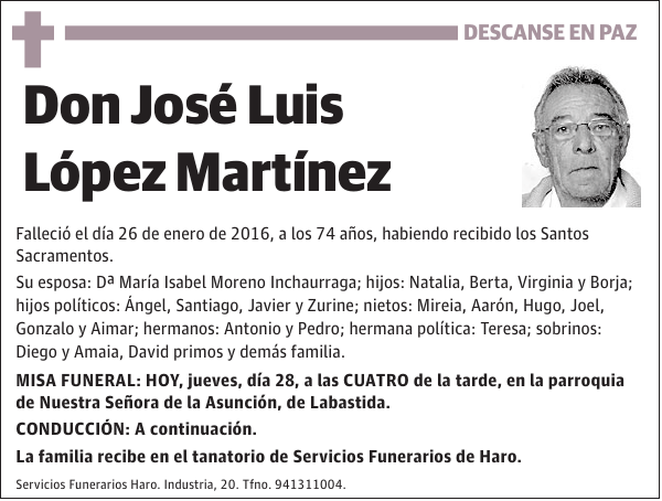 José Luis López Martínez