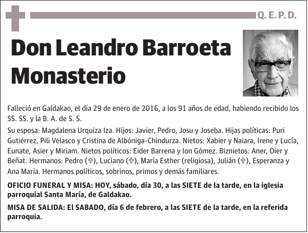 Leandro Barroeta Monasterio