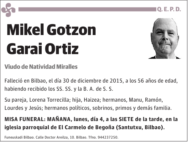 Mikel Gotzon Garai Ortiz