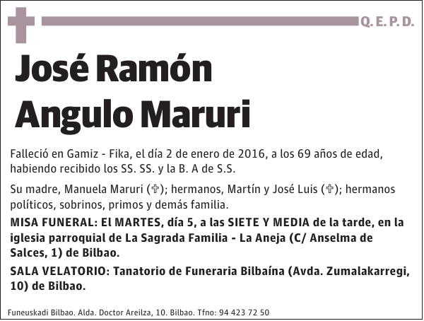 José Ramón Angulo Maruri