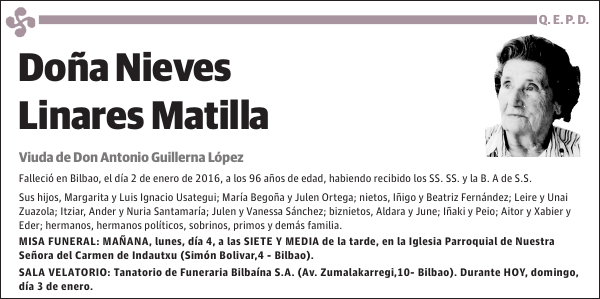 Nieves Linares Matilla