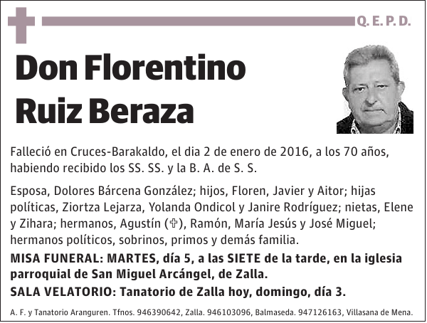 Florentino Ruiz Beraza