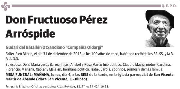 Fructuoso Pérez Arróspide