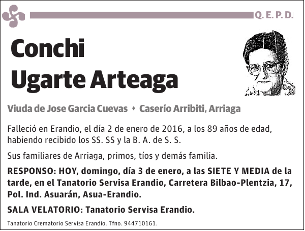 Conchi Ugarte Arteaga