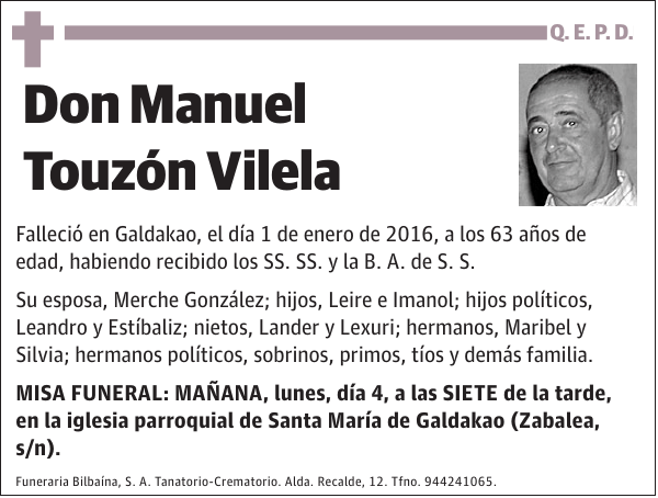 Manuel Touzón Vilela