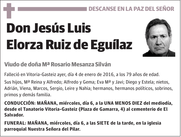 Jesús Luis Elorza Ruiz de Eguílaz