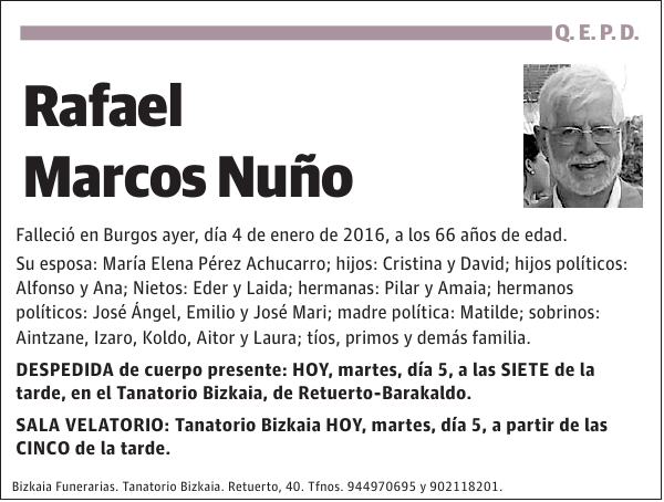 Rafael Marcos Nuño