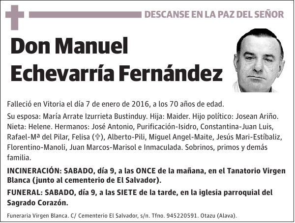 Manuel Echevarría Fernández