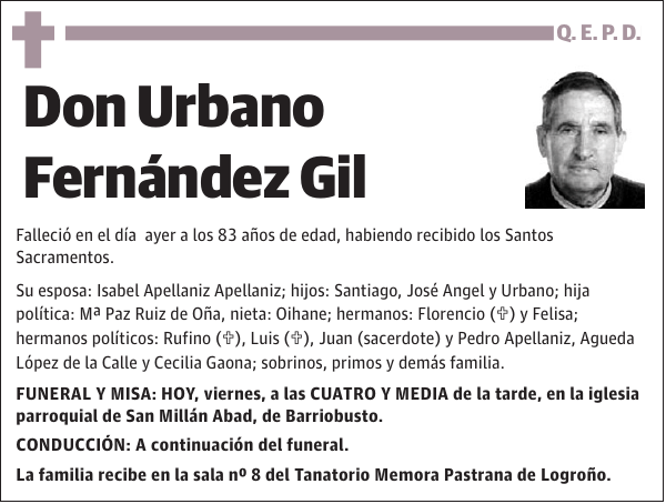 Urbano Fernández Gil