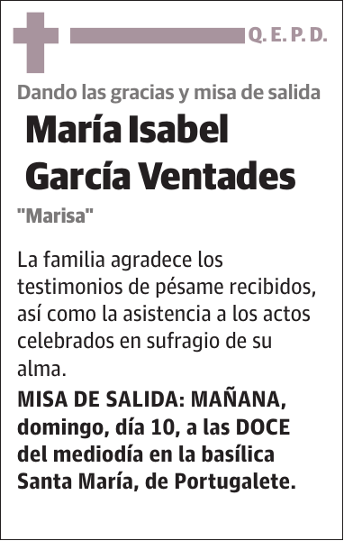 María Isabel García Ventades