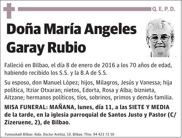 María Angeles Garay Rubio