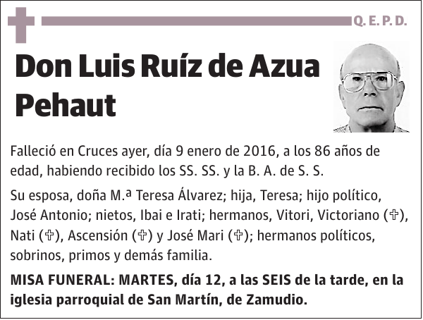 Luis Ruíz de Azua Pehaut