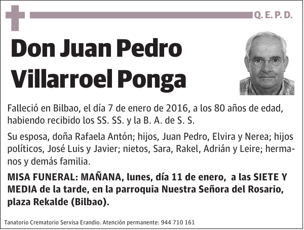 Juan Pedro Villarroel Ponga