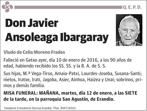 Javier Ansoleaga Ibargaray