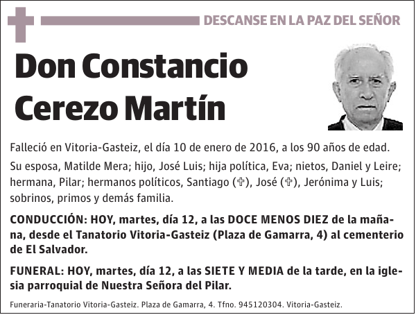 Constancio Cerezo Martín