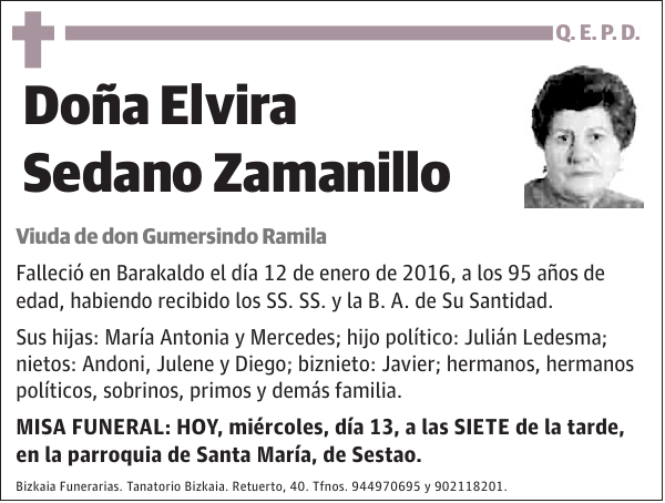 Elvira Sedano Zamanillo