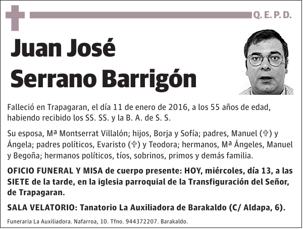 Juan José Serrano Barrigón