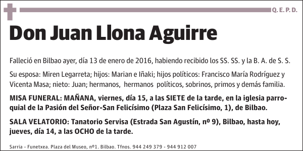 Juan Llona Aguirre