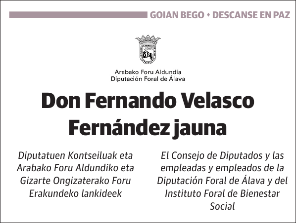 Fernando Velasco Fernández