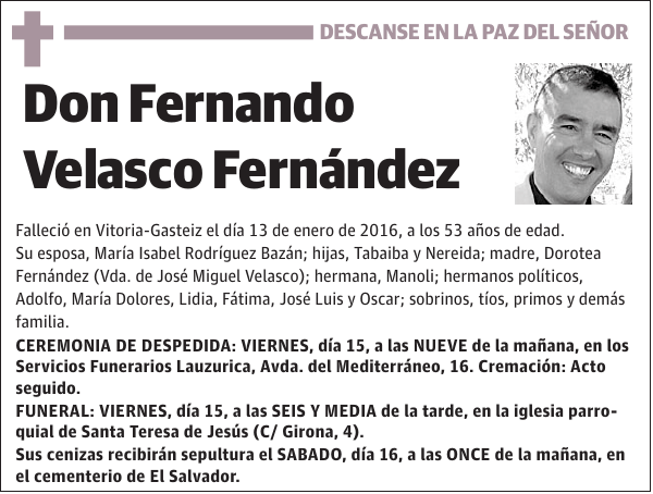 Fernando Velasco Fernández