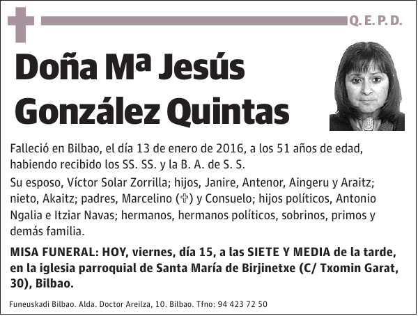 Mª Jesús González Quintas