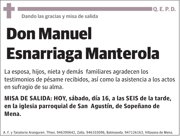 Manuel Esnarriaga Manterola