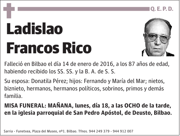 Ladislao Francos Rico