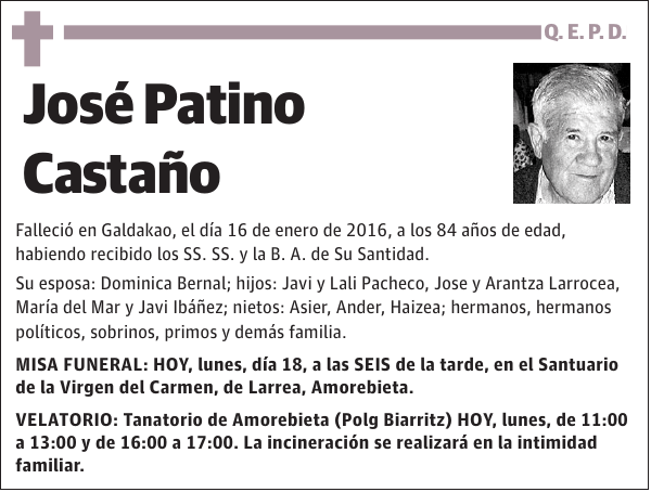 José Patino Castaño