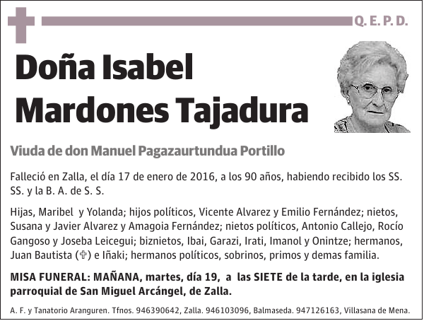 Isabel Mardones Tajadura