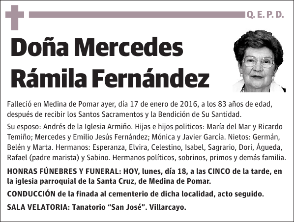 Mercedes Rámila Fernández