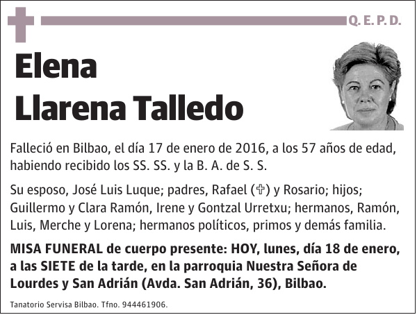 Elena Llarena Talledo