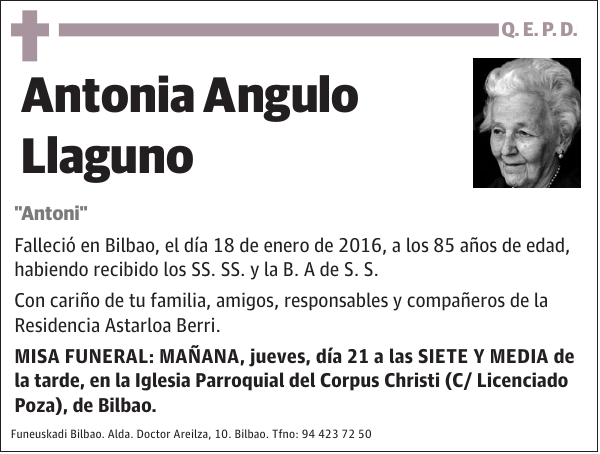 Antonia Angulo Llaguno