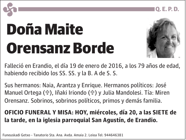 Maite Orensanz Borde