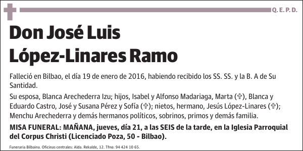 José Luis López-Linares Ramo