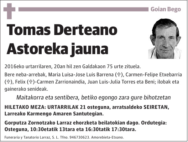 Tomas Derteano Astoreka