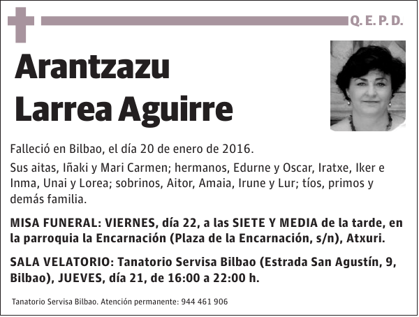 Arantzazu Larrea Aguirre