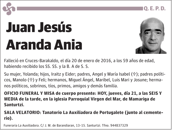 Juan Jesús Aranda Ania