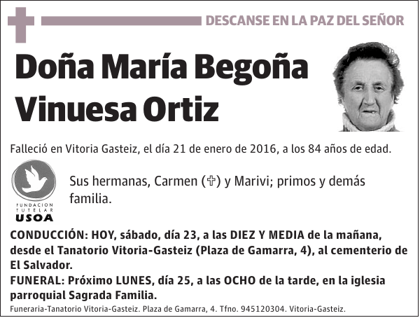 María Begoña Vinuesa Ortiz