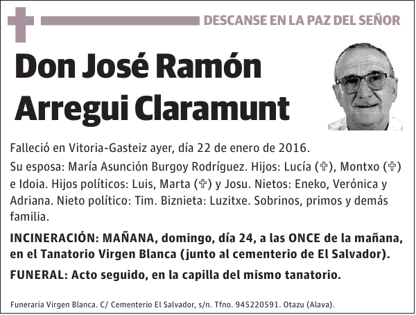 José Ramón Arregui Claramunt