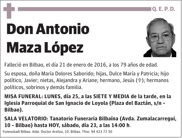 Antonio Maza López