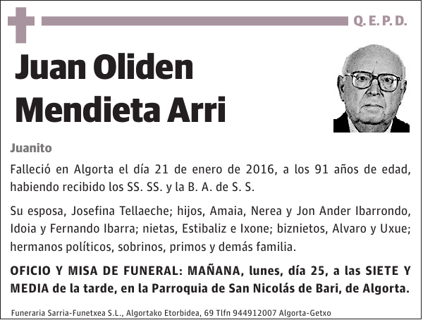 Juan Oliden Mendieta Arri