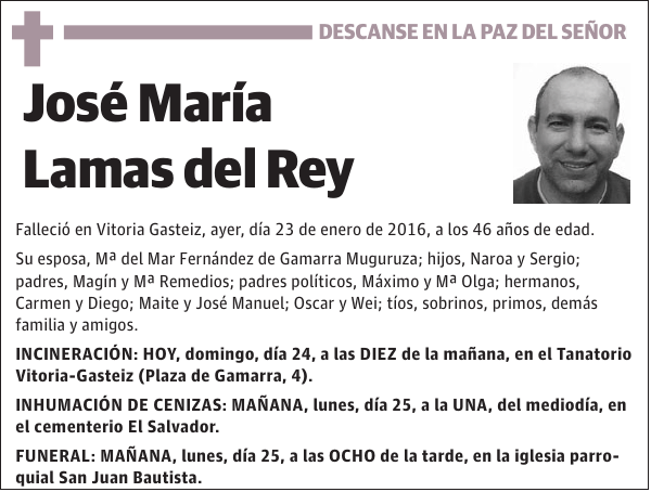 José María Lamas del Rey