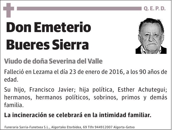 Emeterio Bueres Sierra