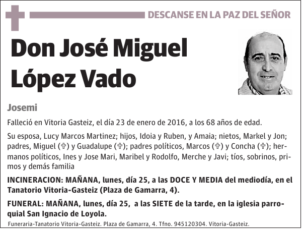 José Miguel López Vado