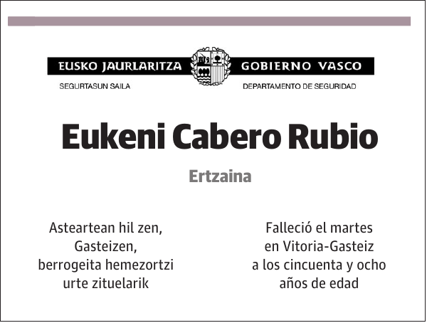 Eukeni Cabero Rubio